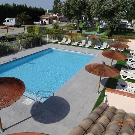 Hotel Camping Les Nysades à Mirepoix  Extérieur photo